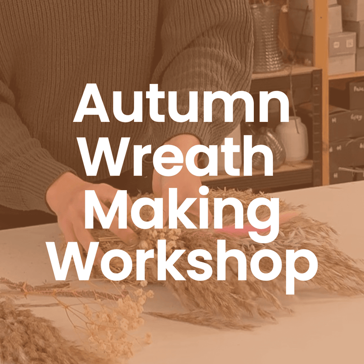 Autumn Wreath Making Workshop: Sun 30th Aug 1pm - 3pm - Pampas Tallo