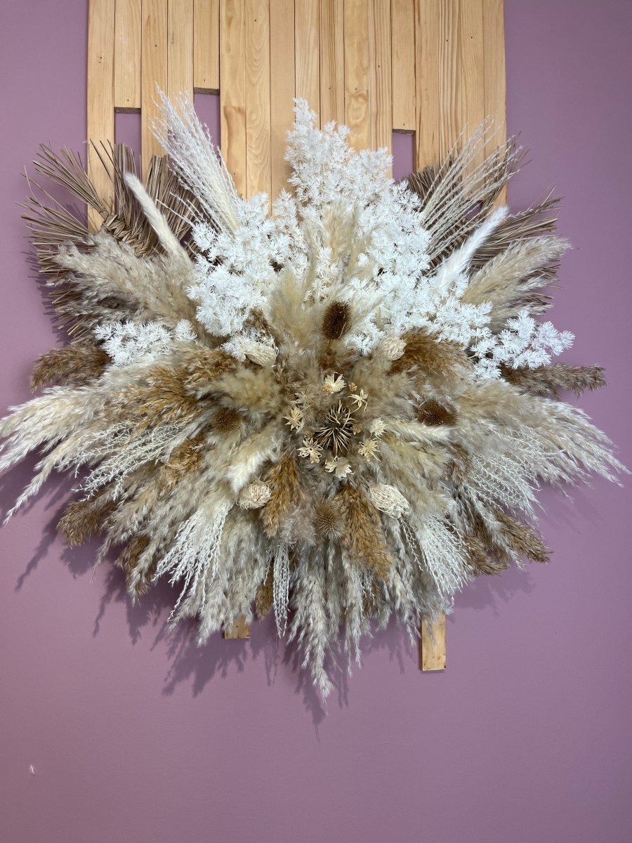 Boho Pampas Grass Wall Decor - Pampas Tallo