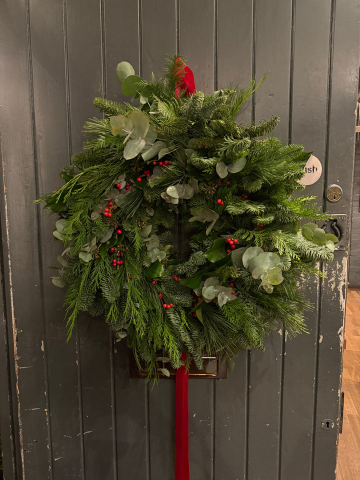 Christmas Wreath Workshop: Sun 29th Nov 1pm - 3pm - Pampas Tallo