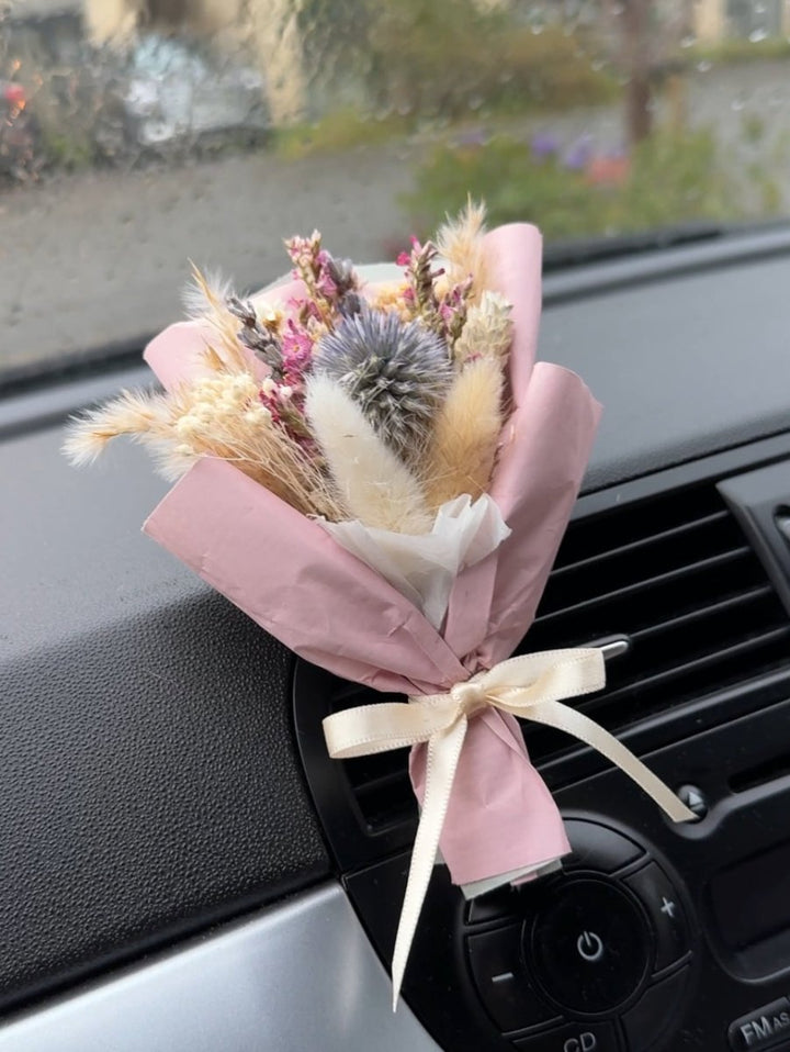 Dried Flower Car Air Freshener - Pampas Tallo