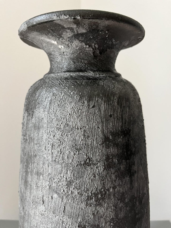 Floor Vase - 40cm Tall Bali Vase - handmade floor vase for pampas grass - Pampas Tallo