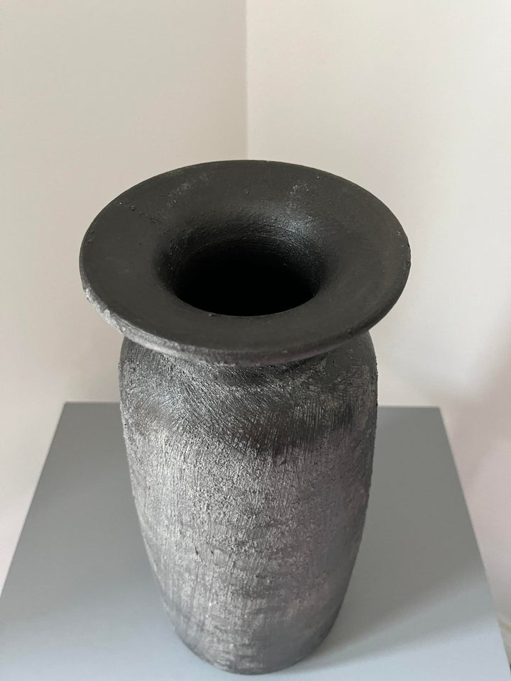 Floor Vase - 40cm Tall Bali Vase - handmade floor vase for pampas grass - Pampas Tallo