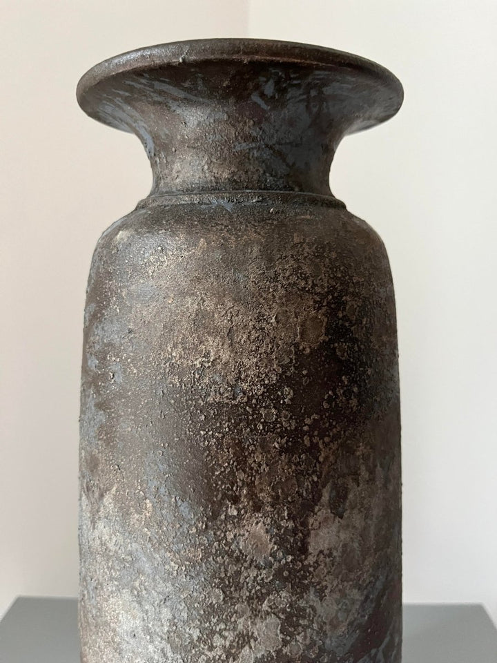 Floor Vase - 40cm Tall Bali Vase - handmade floor vase for pampas grass - Pampas Tallo