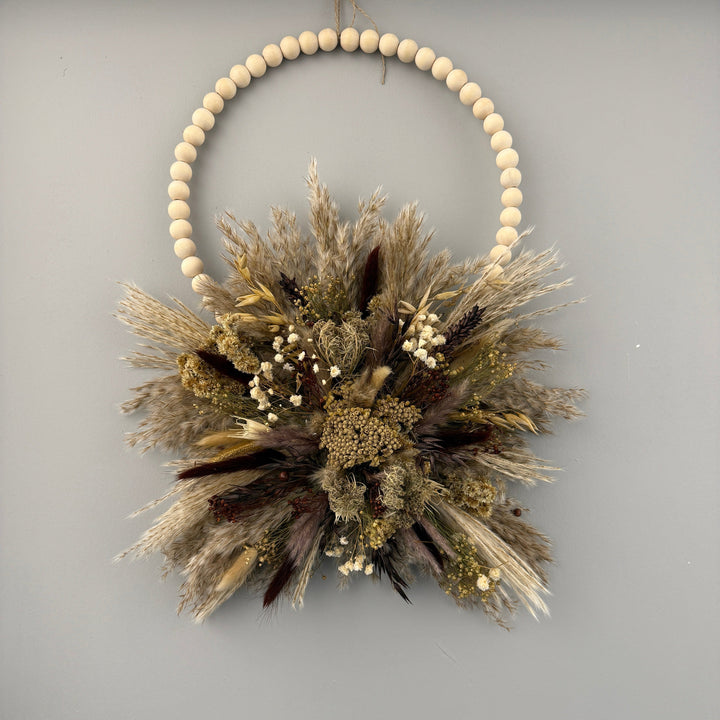 Hanging Floral Hoop Workshop: Sun 26th April 1pm - 3pm - Pampas Tallo