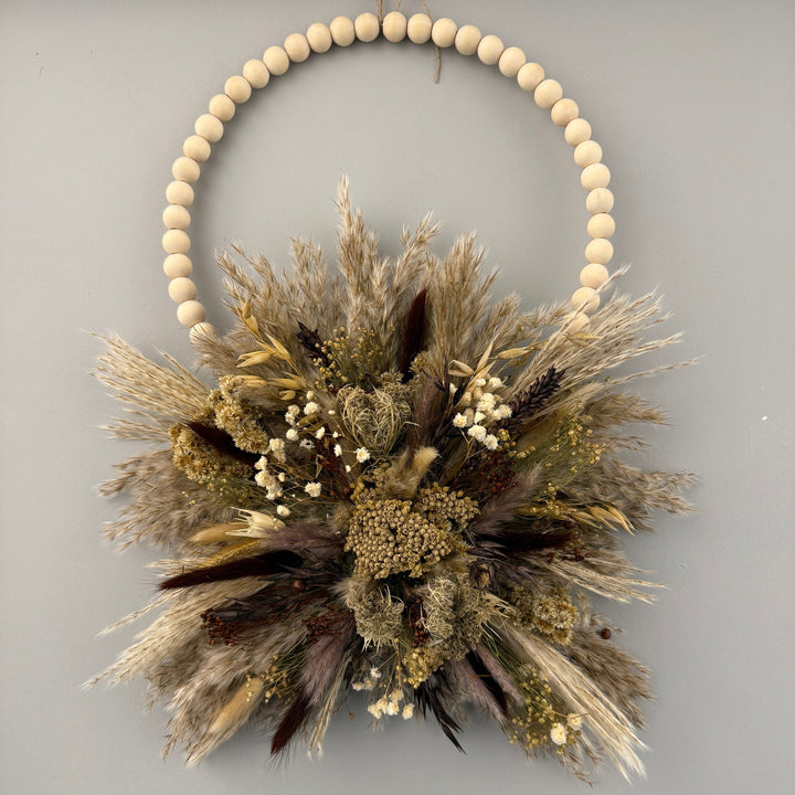 Hanging Floral Hoop Workshop: Sun 26th April 1pm - 3pm - Pampas Tallo