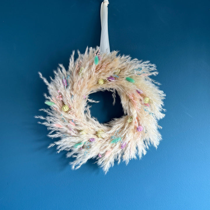 Summer Wreath Workshop: Sun 28th June 1pm - 3pm - Pampas Tallo