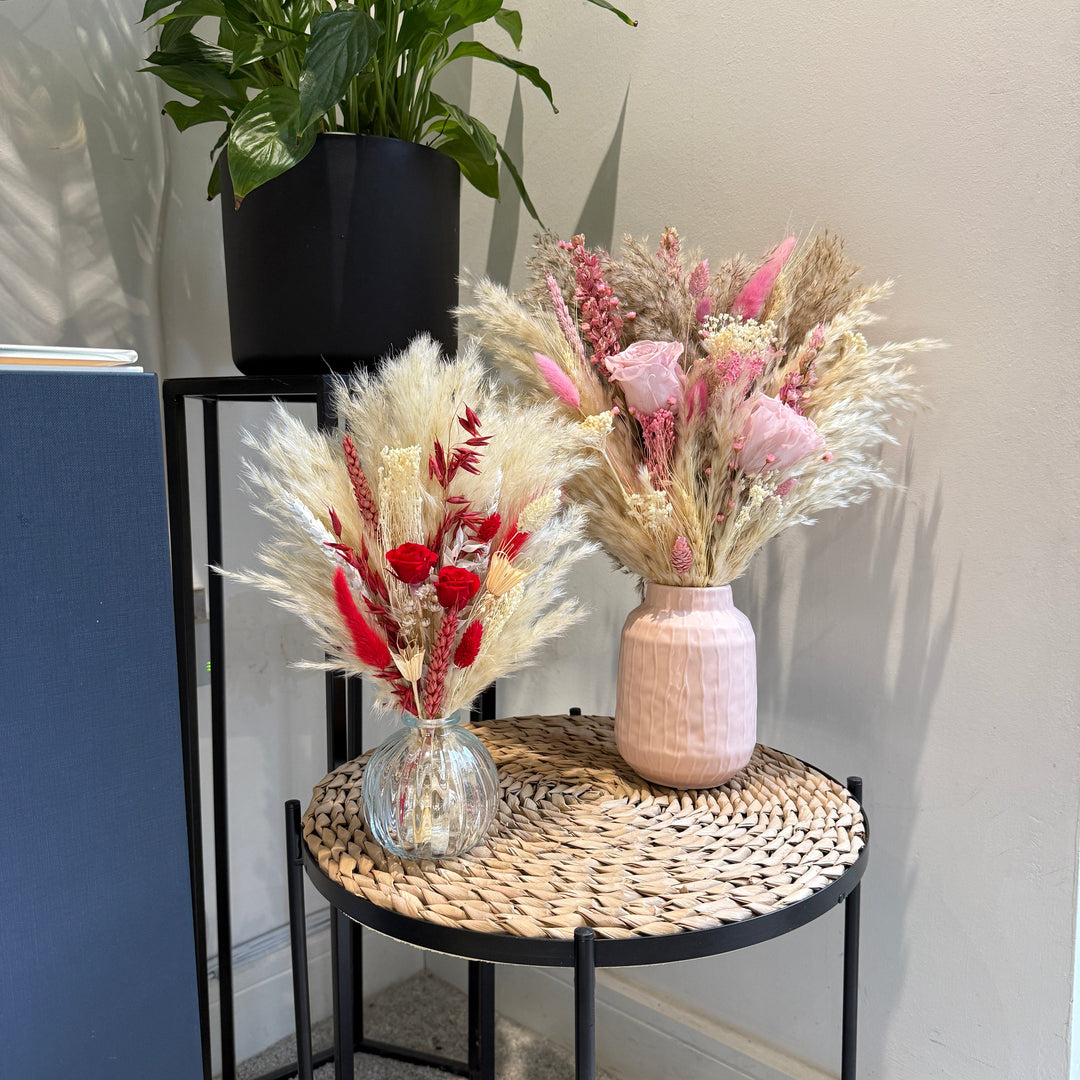 Valentine's Day Flower Arranging Workshop: Sun 25th Jan 1pm - 3pm - Pampas Tallo